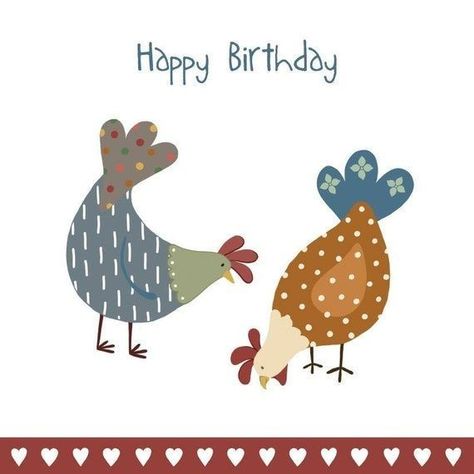 Primitive Clipart, Chicken Greeting Cards, Watercolor Whimsy, Chicken Birthday, Chicken Clipart, Chicken Drawing, Chicken Quilt, Chicken Crafts, Chicken Painting