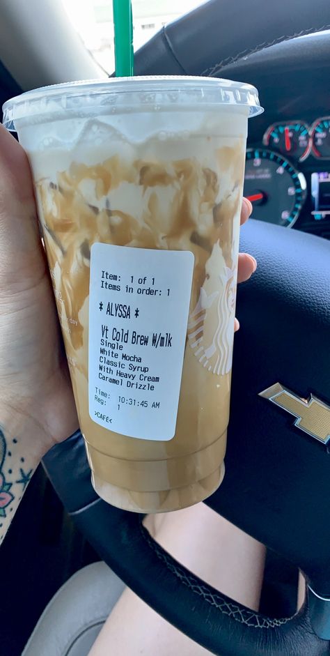 #starbucks #icedcoffee #coldbrew #coffee Coldbrew Drinks Starbucks, Sweet Drinks At Starbucks, Sweet Starbucks Iced Coffee Order, Starbucks Drinks Sweet, Best Starbucks Drinks Iced Coffee, Sweet Iced Coffee Starbucks, Sweet Coffee Starbucks Drinks, Sweet Starbucks Iced Coffee, Sweet Starbucks Drinks