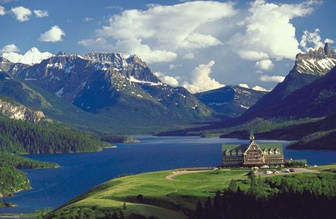 Prince of Wales Hotel in Alberta, Canada. Canada Honeymoon, Waterton Park, Waterton National Park, Waterton Lakes National Park, Banff National Park, Vacation Places, Glacier National Park, Alberta Canada, Prince Of Wales