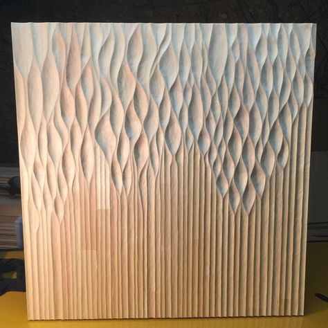 Carved Wood Wall Art, Wood Art Projects, Wood Artwork, Cnc Wood, Wood Carving Art, Wooden Sculpture, Wooden Art, Wood Texture, Wall Patterns