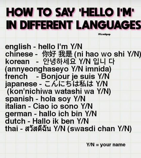 How To Say Hi In Korean, How To Say My Name Is In Korean, How To Say Hello In Different Languages, Hi In Korean, Hi In Different Languages, How To Say Hello, Korean Friends, Common Quotes, Best Study Tips