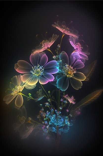 Beautiful light spectrum under the actio... | Premium Photo #Freepik #photo #neon-pattern #neon-color #neon-texture #blue-neon Neon Texture, Simply Plural, Light Spectrum, Neon Flowers, Lit Wallpaper, Blue Neon, Neon Wallpaper, Photo Beautiful, Flower Display