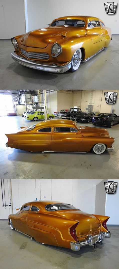 1951 Mercury Lead Sled, Custom Cars For Sale, Interesting Structures, 1951 Mercury, Chevy Motors, Older Cars, 50s Cars, Custom Cars Paint, Kustom Cars