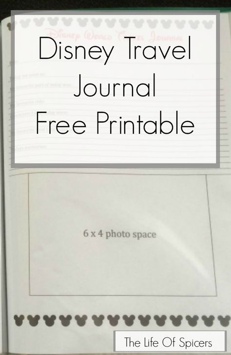 The time is getting ever closer for our next trip to Disney World. To say I am excited is an understatement. We’ve been talking about the best way to get Miss A to record her memories of the holiday without it seeming too much like a chore and we have come up with a simple … Journal Diy Ideas, Travel Journal Diy, Disney Travel Journal, World Travel Tattoos, Disney Journal, Travel The World For Free, Travel Journal Pages, Travel Art Kit, Disney Free