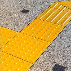 Floor Wayfinding, Blind Play, Landscape Paving, Tactile Paving, Floor Signage, Concrete Pavement, Pavement Design, Materials Board Interior Design, Pbr Texture