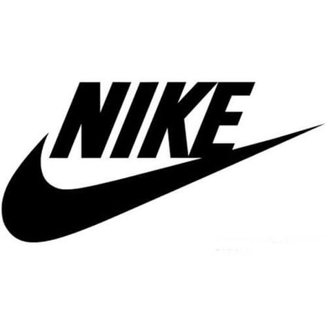 Nike Logo Decal Sticker - NIKE-LOGO | Thriftysigns Nike Blazer Outfit, Nike Svg, Nike Logo Wallpapers, Computer Stickers, Nike Signs, Logo Generator, Type Logo, T Shirt Logo Design, Clothing Brand Logos