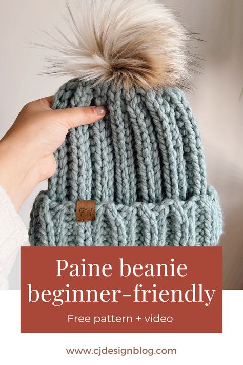 Unlock your inner crocheting superstar with this beginner-friendly beanie pattern! 🌟 It's easy, it's free, and it's oh-so-chic. #CrochetBeanie #CrochetForBeginners | cjdesignblog.com 1 Hour Crochet Hats Free Pattern, Womens Beanie Crochet Pattern, Crochet Pattern Beanie Free, Bean Stitch Crochet Hat, Worsted Weight Beanie Pattern Crochet, Herringbone Crochet Hat, Crochet Toboggan Pattern Free, Simple Beanie Crochet Pattern, Crochet Free Hat Patterns