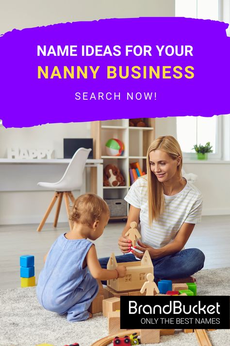 Unique Company Names, Find A Business Name, Company Name Generator, Nanny Agency, Business Name Generator, Cool Name, Business Name Ideas, Business Photoshoot, Parenting Help