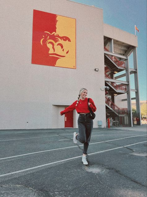 Pitt State Gorillas, College Game Day Outfit, College Game Day, College Game Days, College Aesthetic, College Fits, Game Day Outfit, Day Outfit, Aesthetic Photo