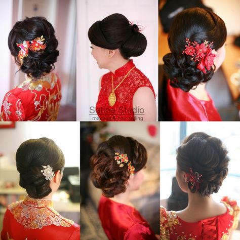 Asian Bridal Hairstyles, Asian Wedding Hairstyles, Asian Wedding Hair, Asian Hair And Makeup, Asian Bridal Hair, Wedding Hairstyles And Makeup, Asian Bridal Makeup, Wedding Hairstyles Tutorial, Bridal Hair Updo