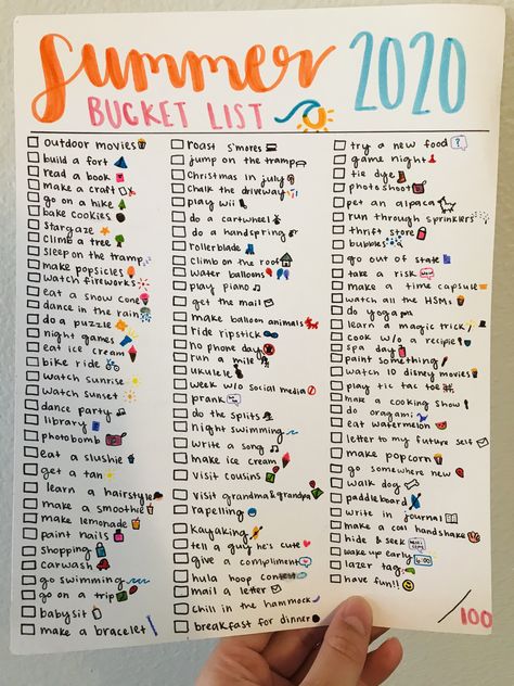 Summer Bucket List 2020, Fun Checklist, Summer Bucket List For Teens, Ultimate Summer Bucket List, Bucket List For Teens, Summer Checklist, Summer List, Bucket List Journal, Summer To Do List