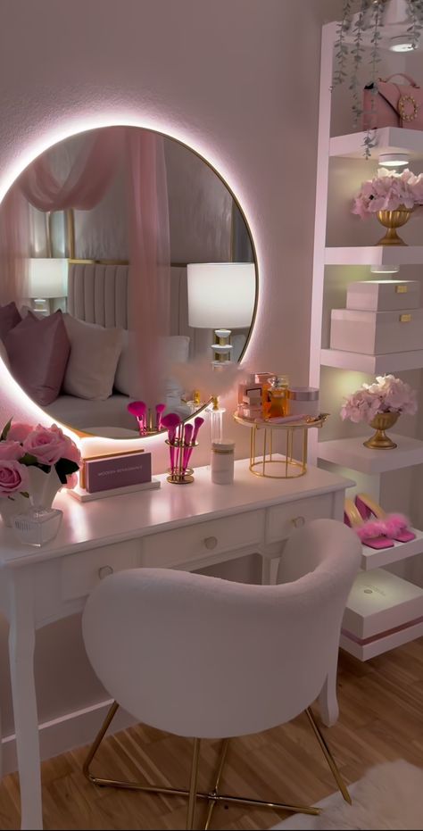 Luxury Room Bedroom, Dream Bedroom Inspiration, Room Redesign, Girly Room, Cute Bedroom, Redecorate Bedroom, Makeover Bedroom, Luxury Rooms, Room Design Bedroom