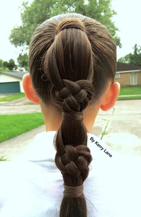 Celtic Knot Braid Cosmo Hair, Iron Curls, Kylie Hair, Beyonce Hair, Celtic Hair, Twisted Hair, Pretty Braids, Knot Braid, Hair Knot