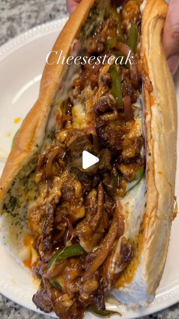 Nyasha Mangwiro on Instagram: "Loaded Cheesesteak! I shared this with my loved one 🥰🥰 and we enjoyed it so much, so filling, delicious 🤤.. so here’s the recipe for you to try and hopefully share with your loved ones 🥰🥰 

I used Swiss cheese ***

Bon Appetit! 

#cheesesteak #phillycheesesteak #cheese #steak #yummy #sandwich #instafood #instagram #instagood #tasty #delicious #food #foodie #foodstagram #americanfood" Pepper Steak Sandwich Recipe, Shave Steak Dinner Ideas, Filly Cheese Steak Sandwiches, Steak Rolls Recipes, Phylli Cheese Steaks, Philip Cheese Steak Sandwich, Steak Ums Recipes Cheesesteak, Filly Cheese Steak, Steak Subs Recipes