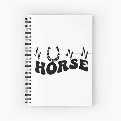 Get my art printed on awesome products. Support me at Redbubble #RBandME: https://www.redbubble.com/i/notebook/horse-heartbeat-by-artiste00/161940139.WX3NH?asc=u Horse Heartbeat, A Journal, In A Heartbeat, My Art, Awesome Products, Notebook, Horses, Art Prints, For Sale