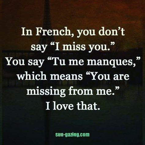 You Are Missing From Me Tattoo Quotes French, Missing From Me, Quotes French, Mrs Hudson, Missing You Quotes, Life Quotes Love, Couple Quotes, A Quote, I Miss You