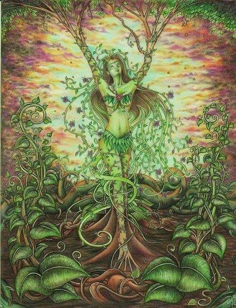 Tree of Life Mother Nature Goddess, Mother Earth Art, Mother Nature Tattoos, Spiritual Beauty, Nature Photography Trees, Nature Goddess, Inspiring Pictures, Psy Art, Earth Art