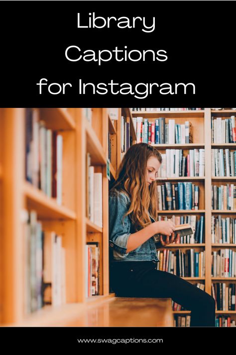 Caption For Library Pic, Caption For Bookstore, Captions For Library Pictures, Library Aesthetic Captions, Caption For Library Post, Book Store Captions Instagram, Bookstore Captions Instagram, Library Quotes Aesthetic, Library Captions Instagram