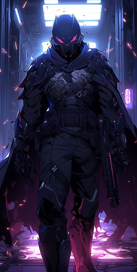 Villian Oc Male, Sci Fi Mercenary, Superhero Design Male, Vigilante Character Design Male, Cyberpunk Suit, Cyberpunk Character Art Male, Tata Harrier, Cyberpunk Character Art, Futuristic Character