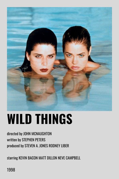 Wild Things Movie, Minimalist Movie Posters, Iconic Movie Posters, Movie To Watch List, New Movies To Watch, Girly Movies, Film Posters Minimalist, Great Movies To Watch, Film Posters Vintage