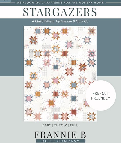 Kathy Gordon on Instagram: “Sewing NEEDS to happen today for the Stargazers top I am testing for @franniebquiltco The pattern drops on November 23rd. I also need to…” Stonehenge Fabric Quilt Patterns, Sew In Love Quilt Edyta Sitar, Modern Sawtooth Star Quilt, Hunter’s Star Quilt Pattern, Homestead Star Quilt, Baby Throw, Heirloom Quilt, Riley Blake, Star Quilts