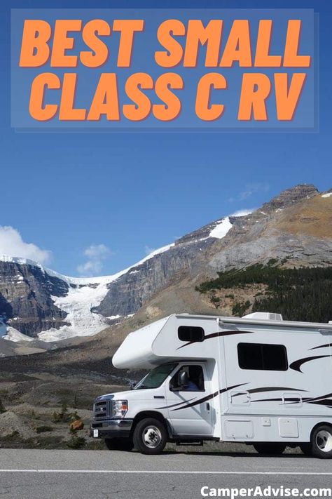 In this article, I have listed 6 Small Class C RVs. These Small Class C Motorhomes are small and compact. I have also included images with floorplan. Small Class C Rv, Rv Living Organization, Rv Motorhomes, Camping For Beginners, Class C Motorhomes, Class C Rv, Small Campers, Rv Living Full Time, Campervan Interior