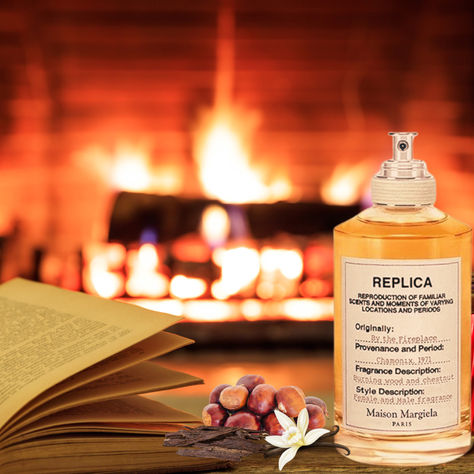 Pinterest Post:
Indulge in the comforting scent of Maison Martin Margiela's "By the Fireplace" fragrance. 🏡✨ Transport yourself to cozy nights by the fire with notes of smoky wood and sweet vanilla. Perfect for adding warmth to your self-care routine or setting the mood for a relaxing evening in. #MaisonMartinMargiela #ByTheFireplace #CozyNights #FragranceInspiration Replica By The Fireplace, Maison Margiela Replica, Margiela Replica, Relaxing Evening, By The Fireplace, The Fireplace, Self Care Routine, The Mood, Care Routine