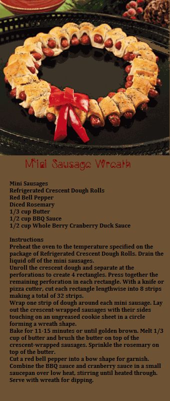 Mini sausage wreath! Minus the bell pepper... Sausage Wreath, Food Buffet Ideas, Mini Sausages, Christmas Buffet, Buffet Ideas, Food Buffet, Christmas Eve Dinner, Christmas Apps, Party Food Buffet