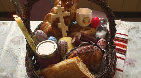 Pascha Basket Cover, Pascha Basket, Picnic Styling, Orthodox Easter, Holy Saturday, Braided Bread, Picnic Style, Easter Bread, Christian Education