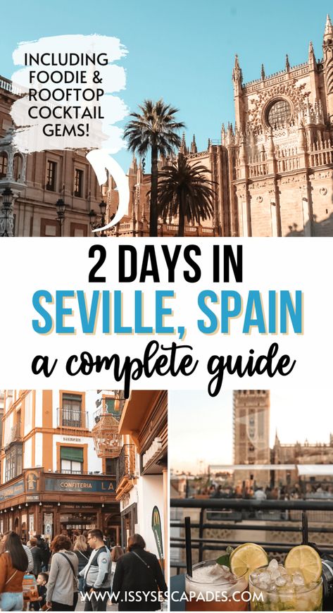 2 Days in Seville Itinerary - Get to the Heart of Andalusia's Capital - Cultured Voyages Seville Itinerary, Seville Spain Travel, Manifest Board, Visit Spain, Spain Itinerary, Sevilla Spain, Spain Travel Guide, Travel Spain, Southern Spain