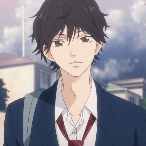 Ao Haru Ride Kou, Kou Mabuchi, Futaba Y Kou, Blue Springs Ride, Anime Character Names, Photo Deco, Naruto Minato, Ao Haru, Anime Drawing Books