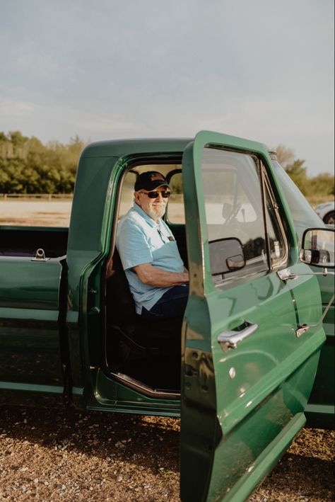 Old man and his truck, beat up truck, pickup truck Man With Truck, Father Son Photography, Old Truck Photography, Rural Aesthetic, Grandpa Aesthetic, Car Shoot, Happy Nation, Southern Men, Heal Leaky Gut