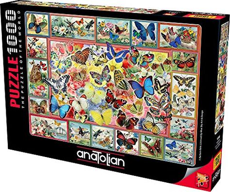 Lots Of Butterflies, Kids Toy Shop, Bee Farm, New Puzzle, Fun Activities To Do, Puzzle 1000, Historical Landmarks, Cat Family, 1000 Piece Jigsaw Puzzles