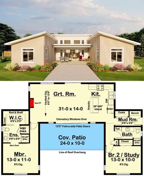 Small Home Layout Floor Plans, Small Home Layout, 2 Bedroom Apartment Floor Plan, American House Design, Tiny House Luxury, Affordable Homes, American House Plans, Home Structure, Shed To Tiny House