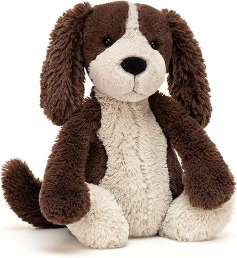 Amazon.com: Jellycat Bashful Fudge Puppy Dog Stuffed Animal Plush, Medium : Toys & Games Small Soft Toys, Jellycat Bashful, Hugs And Cuddles, Cocker Spaniel Puppies, Dog Stuffed Animal, Pet Dogs Puppies, Spaniel Puppies, Small Puppies, Pet Puppy