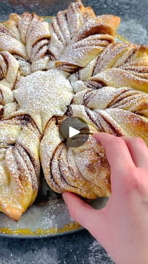 35K views · 5.4K reactions | Easier to make than it looks and everyone will think you are a pro. I’ve got tons more flavor options on the website including savory options. | The Stay At Home Chef | thestayathomechef · Original audio Stay At Home Chef Bread Recipes, Stay At Home Chef Cinnamon Rolls, Star Cinnamon Rolls, Cinnamon Roll Star, The Stay At Home Chef Recipe, Snowflake Recipes, Bread Yeast, The Stay At Home Chef, Brunch Foods