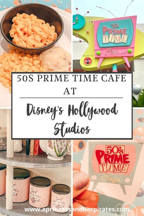 50s Prime Time is a table service location that is great fun for the entire family! Step back into the 50s with Formica countertops, thick milkshakes, and the best pot roast ever! #50sprimetime #disneyshollywoodstudios #disneydining #disneytravel 50s Prime Time Cafe, Best Pot Roast Ever, The Best Pot Roast, Best Pot Roast, 50s Diner, Formica Countertops, Character Dining, Disney's Hollywood Studios, Family Disney Trip