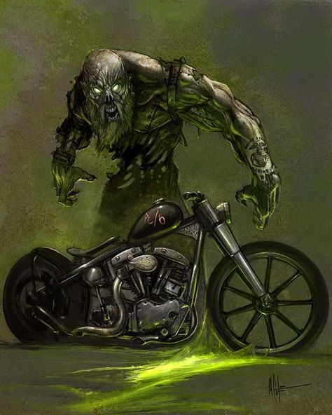 Mercenary Garage: Chop Monster #HarleyDavidson #Mercenary #MercenaryGarage Motorcycle Art Painting, Kustom Kulture Art, Cartoon Car Drawing, Biker Boy, Harley Davidson Artwork, Motor Art, Motorcycle Artwork, Biker Tattoos, Motorcycle Drawing