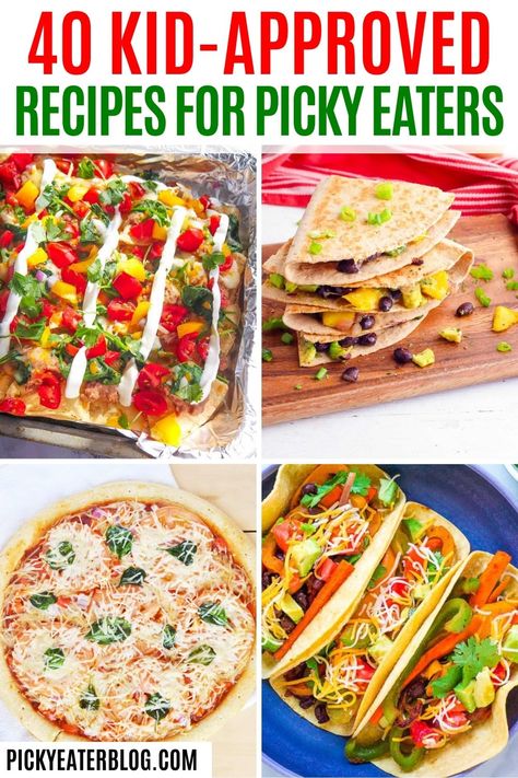 If you’re wracking your head trying to come up with vegetarian recipes for picky eaters, you’ve come to the right place! These 40 recipes are not only kid-approved, but mom approved too! Healthy, simple, and delicious, these recipes will make everyone in your family happy! Vegetarian Recipes For Picky Eaters, Kid Friendly Vegetarian Recipes, Vegetarian Kids, Kid Friendly Recipes, Kid Recipes, Vegetarian Meals For Kids, Picky Eaters Kids, Dinner Plans, Crockpot Recipes Beef