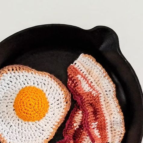 December 27, Crochet Diy, Breakfast Brunch, Bacon, Amigurumi, Crochet, On Instagram, Instagram