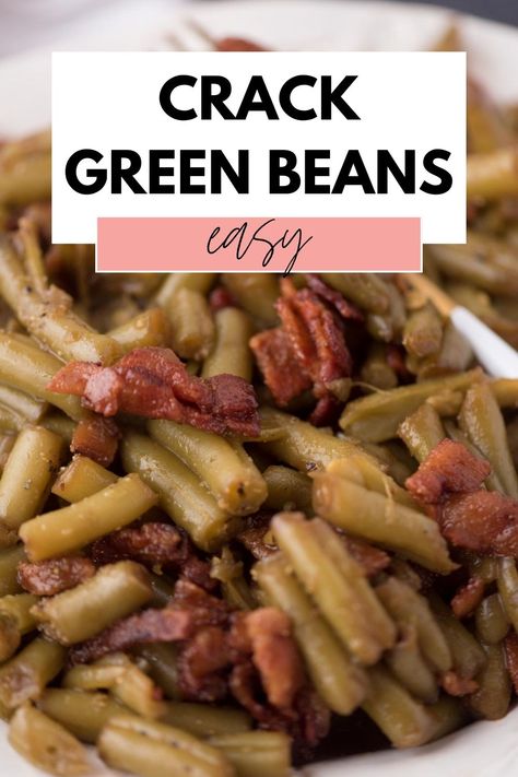 Unbundled Green Beans Crockpot, Green Beans With Brown Sugar And Bacon, Green Beans In Crockpot Canned, Amazing Green Beans, Crock Pot Green Beans With Bacon, Baked Green Beans Oven Crispy, Green Beans Soy Sauce Brown Sugar, Cracked Green Beans With Bacon, Mississippi Green Beans