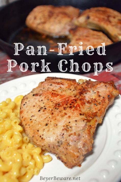 Pork Chop Recipes Skillet, Low Carb Pork Chop Recipe, Fried Boneless Pork Chops, Low Carb Pork Chops, Fried Pork Chop Recipes, Best Pork Chop Recipe, Pan Fried Pork Chops, Keto Pork Chops, Mustard Pork Chops