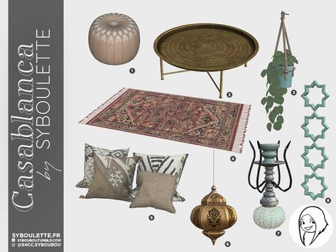 Hippie Furniture, Hippie House, The Sims 4 Pc, Boho Furniture, Sims4 Clothes, Sims 4 Cc Packs, Sims 4 Cc Furniture, Hippie Decor, Set Decor