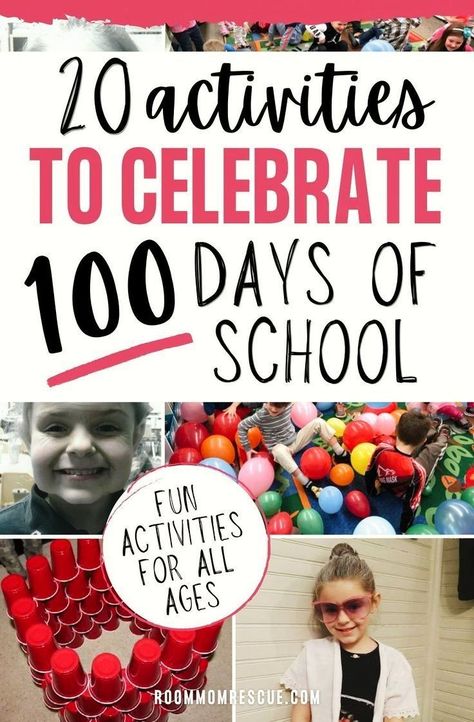 100 Days Of School Ideas, 100th Day Of School Activities, School Scavenger Hunt, 100 Day Of School Project, 100 Day Celebration, Activities For Boys, School Celebration, School Dress, 100th Day Of School