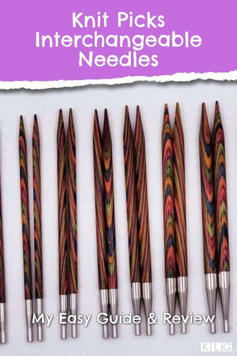 #KnitPicks #InterchangeableKnittingneedles offer excellent value. High-quality materials are used. Whether you prefer wood or metal, you are sure to find a set that suits you. https://knitlikegranny.com/knit-picks-interchangeable-needles/ #knitting Knitting Needle Storage, Interchangeable Knitting Needles, Knitting Needle, Knit Picks, Knitting Ideas, Knitting For Beginners, Knitting Needles, Suits You, Knitting