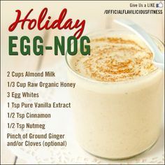 Egg Nog Recipe, Eggnog Recipe Homemade, Holiday Eggnog, Fitness For Women, Homemade Eggnog, Eggnog Recipe, Egg Nog, Alcohol Drink Recipes, Holiday Drinks