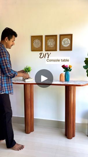 Pvc Pipe Furniture, Diy Console Table, Pipe Table, Pvc Pipes, Pipe Furniture, Pvc Pipe, Strong Adhesive, Get The Job, Amazing Products