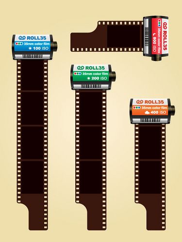 35mm colored photo film cartridges free vector, via Flickr. Film Collage, Film Png, Collage Png, Fotocamere Vintage, Desain Buklet, Photo Strip, Magazine Collage, Scrapbook Book, Film Design