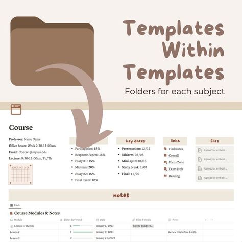 notion free templates for students Spreadsheet Ideas, Book Notion, Notes Notion, Notion Notes, Notion Tutorial, Green Planner, Study Planner Free, Free Notion Templates, University Organization