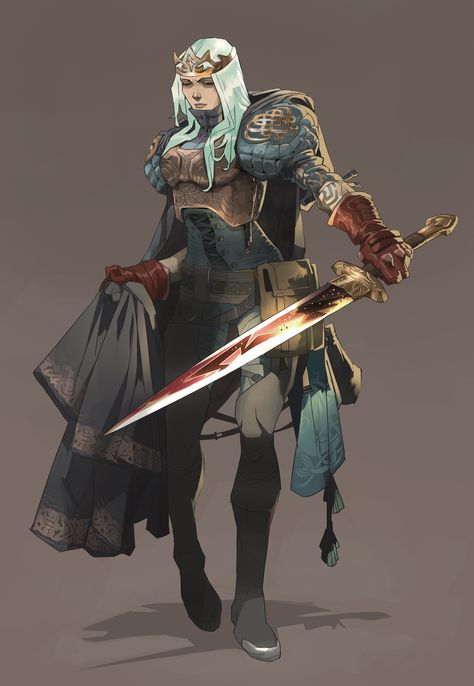 ArtStation - Celtic Queen, Mehran Iranloo Celtic Queen, Npc Rpg, Celtic Warriors, Fantasy Heroes, Story Art, Queen Art, Warrior Queen, Dungeons And Dragons Homebrew, Fantasy Armor